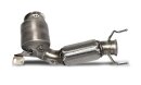 HJS ECE-Downpipe mit 200cpsi Sportkatalysator &Oslash; 70mm