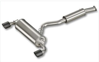 HJS Exhaust-System Ø 70 / 2x 50mm Tube diameter