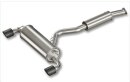 HJS Exhaust-System &Oslash; 70 / 2x 50mm Tube diameter