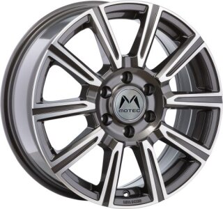 Motec WM1-Vantastic 7,5x18 5/118 ET58 Grey polished alloy rim