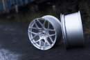 Japan Racing JR18 7,0x17 4/100 ET40 Silber Alufelge