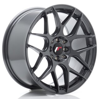Japan Racing JR18 8,0x17 4/100/114,3 ET35 Hyper Grau Alufelge