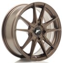 Japan Racing JR21 7,0x17 4/100-114,3 ET20-40 Bronze Alufelge