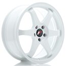 Japan Racing JR3 8,0x18 5/100 ET40 Weiß Alufelge