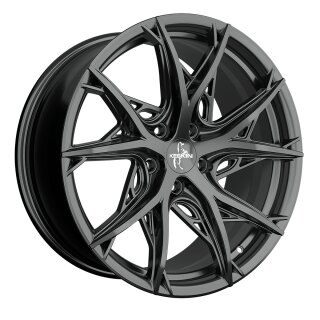 Keskin KT24 8,5x19 5/108 ET40 Black aluminium rim