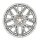 Keskin KT25 8,5x20 5/112 ET30 Silver aluminium rim