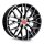 MAM RS4 7,0x16 5/112 ET38 Schwarz frontpoliert Alufelge