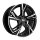 MAM RS5 6,0x15 4/98 ET35 Black Front Polish aluminium rim