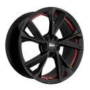MAM RS6 8,0x18 5/112 ET45 Black Red aluminium rim