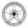 MAM W4 6,0x15 4/108 ET38 Silber Alufelge