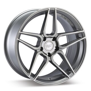 WF CF1-RS 9,5x19 5/120 ET40 Frozen Silver Alufelge