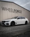 WF HE1-FF 10,0x21 5/112 ET22 Deep Black aluminium rim