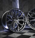 WF HE1-FF 11,0x21 5/112 ET25 Gloss Steel aluminium rim