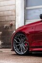 WF HE1-FF 11,0x20 5/120 ET32 Gloss Steel aluminium rim
