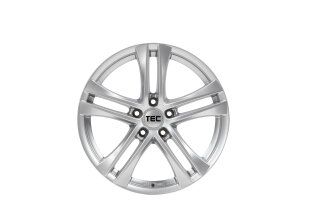 Tec Speedwheels AS4 8,0x18 5/120 ET45 Brillant Silber Alufelge