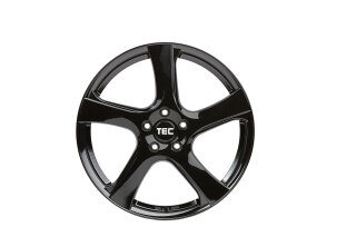 Tec Speedwheels AS5 6,5x16 5/108 ET45 Schwarz glänzend Alufelge