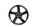Tec Speedwheels AS5 8,0x19 5/108 ET45 Schwarz glänzend Alufelge