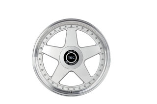 Tec Speedwheels GT EVO-R 9,0x20 5/112 ET35 Hyper Silber Hornpoliert Alufelge