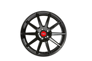 Tec Speedwheels GT7 9,0x21 5/108 ET38 Schwarz glänzend Alufelge