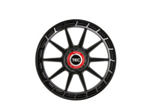 Tec Speedwheels GT8 8,0x18 5/100 ET40 Schwarz glänzend Alufelge
