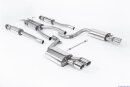 Milltek Edelstahl Sport-Auspuffanlage (60mm) Twin 80mm Jet