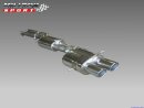 Milltek Edelstahl Sport-Auspuffanlage Gruppe A (63,5mm) Endrohre im original Look