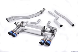 Milltek Edelstahl Sport-Auspuffanlage Quad 90mm GT90