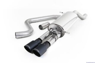 Milltek Edelstahl Sport-Auspuffanlage 70mm Twin 90mm GT90
