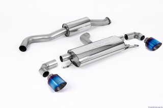 Milltek Particulate Filter-back 3" / 76mm Resonated OPF/GPF Back System