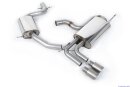 Milltek Edelstahl Sport-Auspuffanlage 70mm Twin...