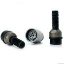 H&R Rim lock round head movable screws set black...