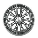 MAM GT2 8,5x19 5/114,3 ET45 Palladium frontpoliert Alufelge