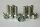 H&R Kegelbundschrauben-Set 60° silber inkl. Felgenschloß M14 x 1,25 40mm SW 17