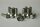 H&R Taper-head screws-set 60° silver incl. rim-lock