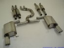 FMS 2x55mm Duplex-Anlage Edelstahl VW Passat 4-Motion (3C...