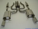 FMS 2x55mm Duplex-Anlage Edelstahl VW Passat R36 4-Motion...