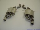 FMS 2x70mm &Oslash; Duplex-Sportauspuff Edelstahl BMW 3er E92/E93 (392C) 335d 210kW