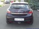 FMS 3 Zoll 76mm Anlage mittig Edelstahl Opel Astra H GTC OPC 2.0l Turbo 177kW