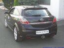 FMS 3 Zoll 76mm Anlage mittig Edelstahl Opel Astra H GTC OPC 2.0l Turbo 177kW
