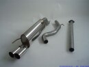 FMS 70mm Anlage Edelstahl Alfa Mito (Typ 955, ab 08) 1.4l 16V TB 16V 88/114kW