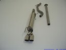 FMS 70mm Anlage Edelstahl Fiat Grande Punto Abarth (199) 1.4 16V T-Jet 114/132kW