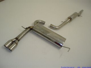 FMS 70mm Anlage Edelstahl VW Bora Lim+Variant 4-Motion (1J,99-03) 2.8l V6 150kW