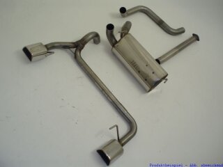 FMS 70mm Duplex-Anlage Edelstahl Opel Astra J GTC 3-Türer (P-J) 1.6Turbo 132kW