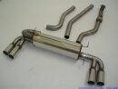 FMS 70mm Duplex-Anlage Edelstahl Opel GT (Typ K/R, ab 07) 2.0l Turbo 194kW