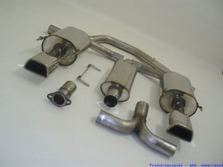 FMS 70mm Duplex-Anlage V2A Opel Insignia Sports Tourer Frontantrieb (0G-A) 162kW