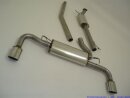 FMS 70mm Duplex-Anlage Edelstahl Opel Mokka Allrad (J-A, ab 12) 1.4l Turbo 103kW