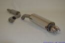 FMS 76mm (3 Zoll) Anlage Edelstahl VW Golf IV Lim (1J,97-03) 1.9TDI  981412-X3