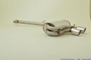 FMS 76mm Duplex-Anlage Edelstahl VW Golf VI R Allrad (1K, ab 09) 2.0l TSI 199kW