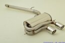 FMS 76mm Duplex-Anlage Edelstahl VW Golf VI R Allrad (1K, ab 09) 2.0l TSI 199kW