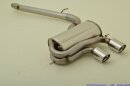 FMS 76mm Duplex-Anlage Edelstahl VW Golf VI R Allrad (1K, ab 09) 2.0l TSI 199kW